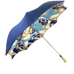 Fantastic blue with chains design