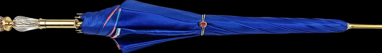Fantastic blue with "35fili" Coral design