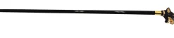 Fantastic Gold Plated Dog - Hand Enamelled - Walking Cane