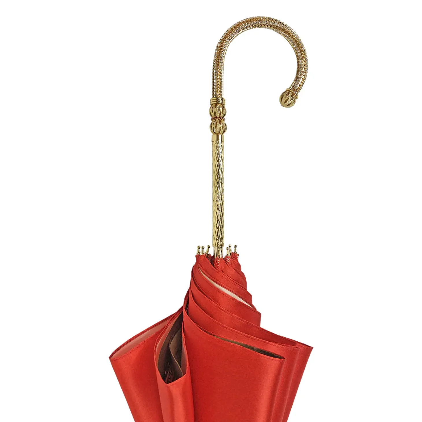 Fantastic red umbrella with Egyptian style
