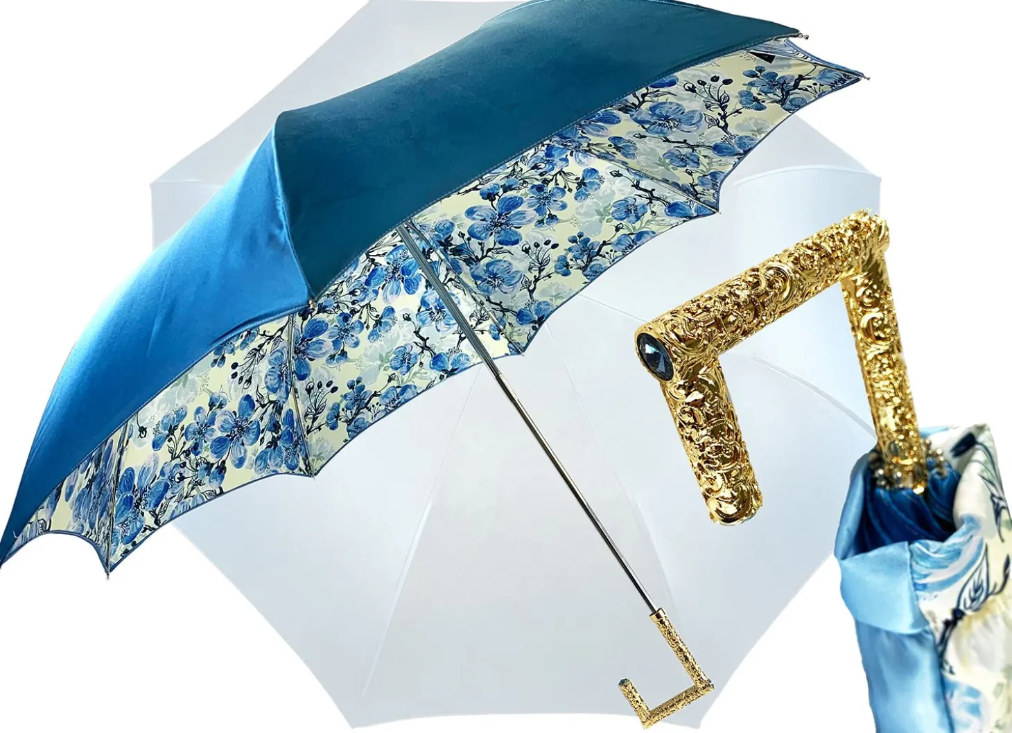 Fantastic umbrella with sugar paper color