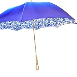 Fine and elegant light blue umbrella