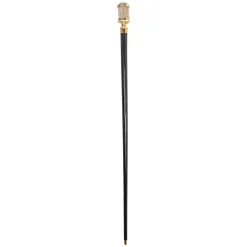 Fine and elegant walking stick with crystals