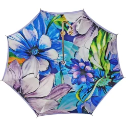 Flowered umbrella in shades of lilac