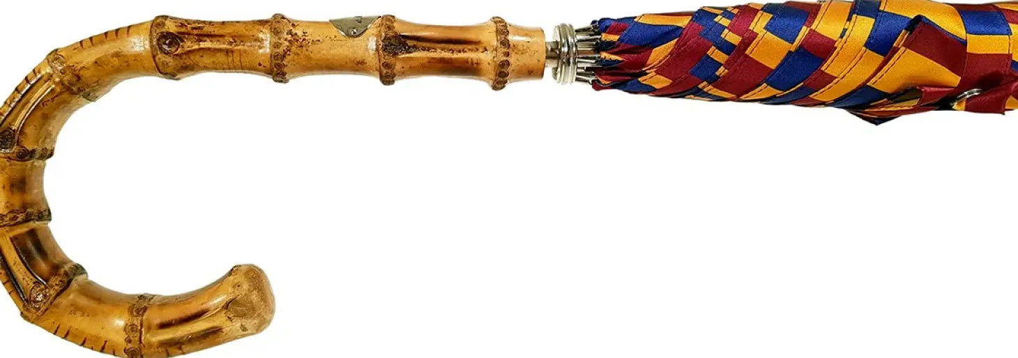 Gents Umbrella - Striped Design - By il Marchesato