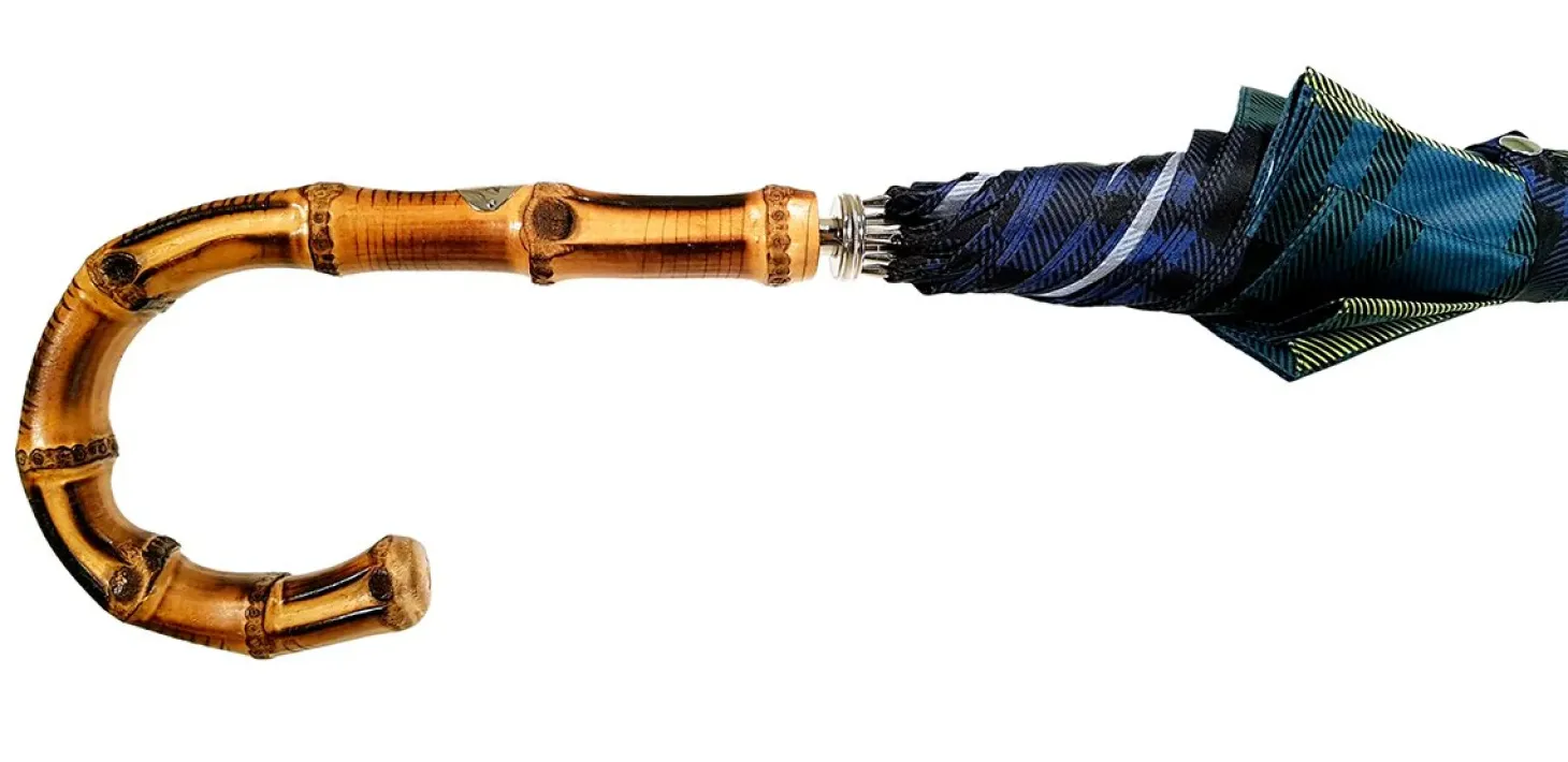 Gents Umbrella - Tartan Design - By il Marchesato