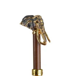 Golden Elephant Umbrella for a Bold and Exotic Look