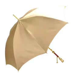 Golden Touch Umbrellas: Exquisite Artisan-Made Canopies with Crystal-A
