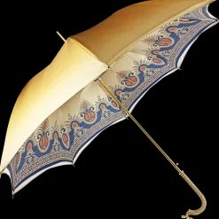 Golden Umbrella in a Fancy design