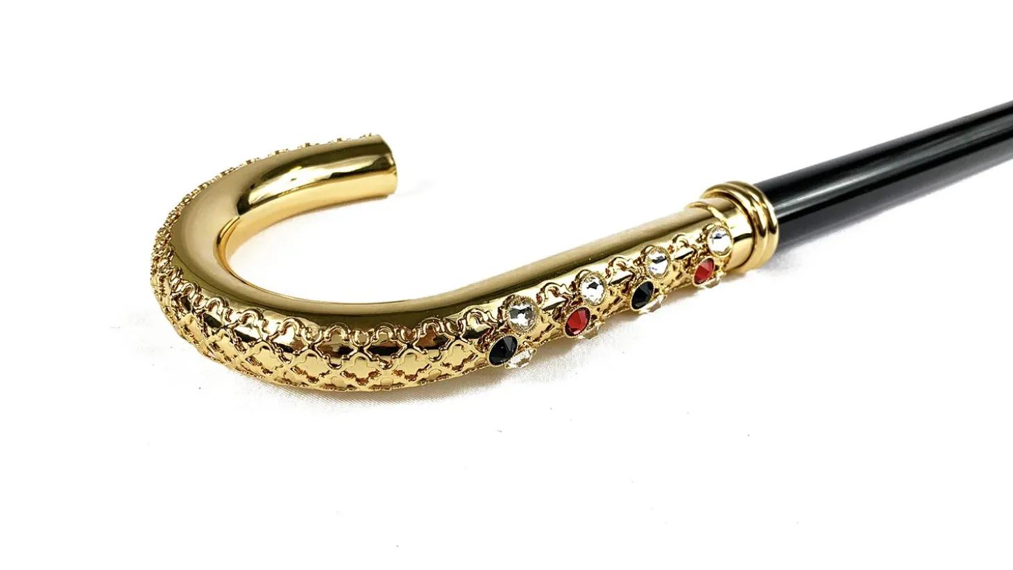 Goldplated brass Handle - Luxury canes for men