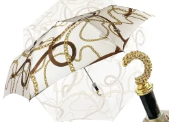 Graceful exclusive ilMarchesato design with crystals handle