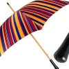 Handcrafted Multi-Color Striped Umbrella