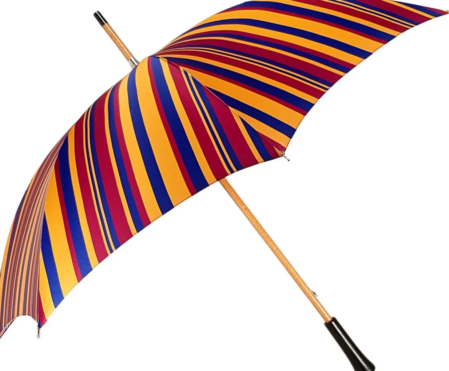 Handcrafted Multi-Color Striped Umbrella