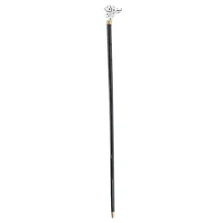 Hand-enameled Dalmatian Dog Walking stick