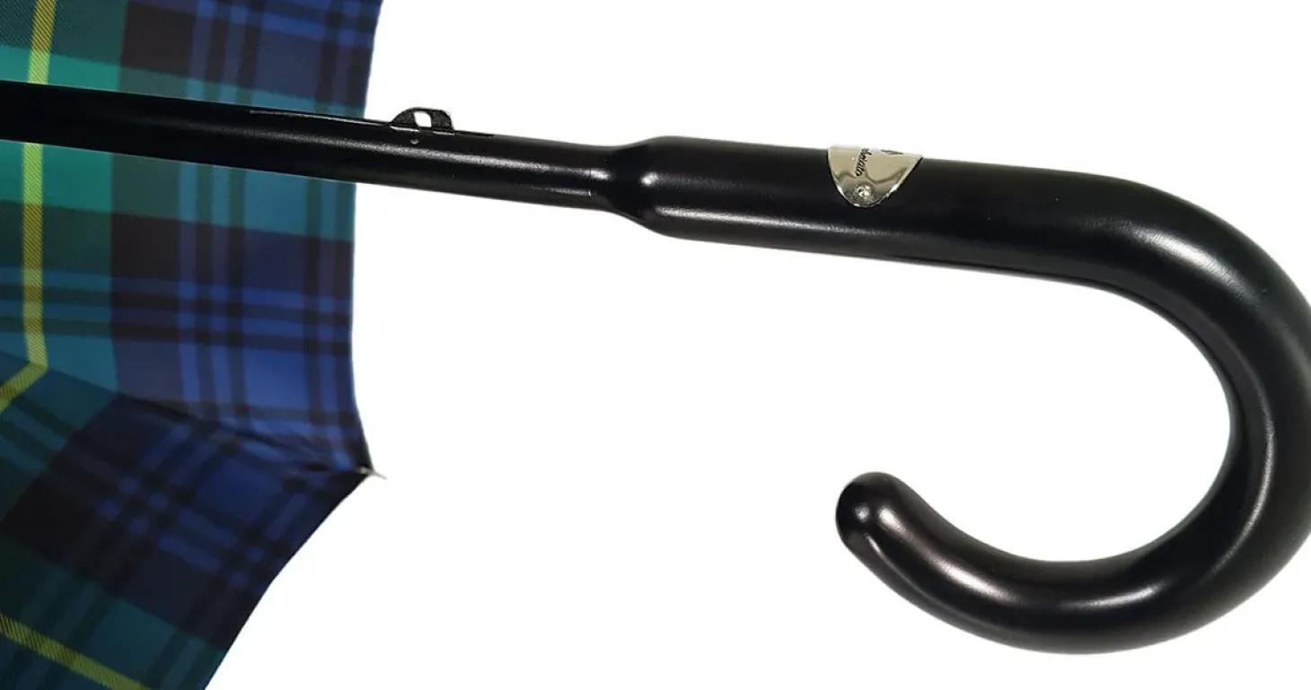 Handmade Men's Umbrella - Tartan Design
