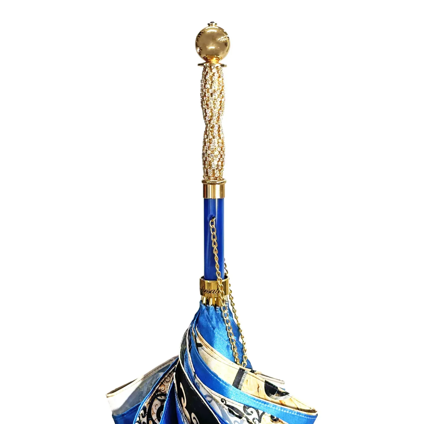 Handmade umbrella with exclusive Majolica design
