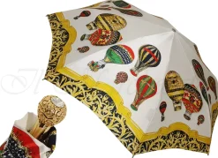 Hot Air Balloons Women's Folding Umbrella