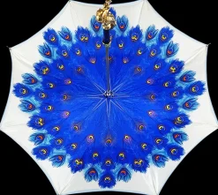 il Marchesato Blue Peacock Umbrella