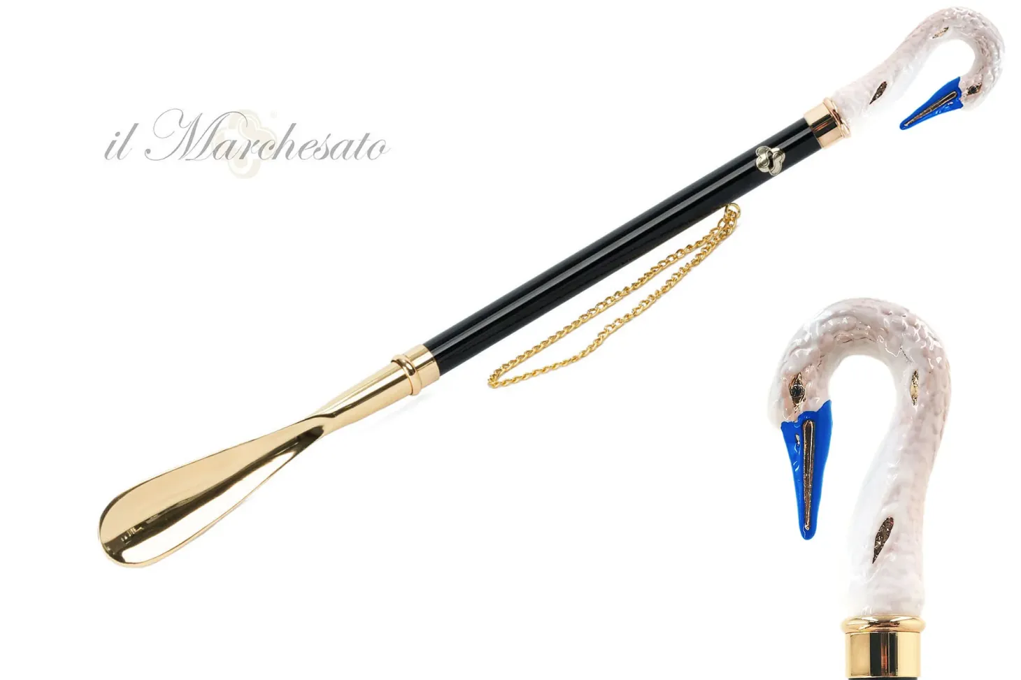 il Marchesato Gold plated shoehorn