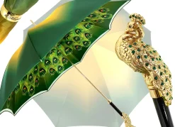 il Marchesato Green Peacock Umbrella