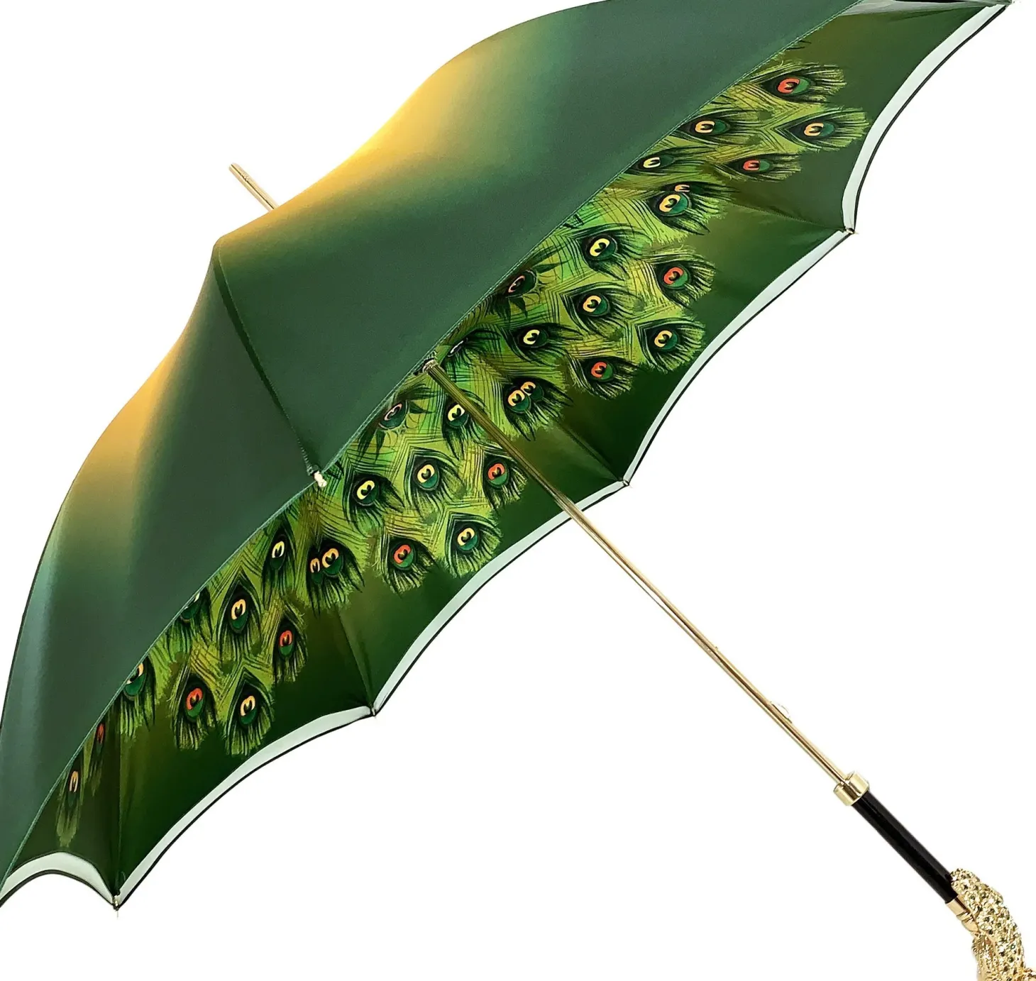 il Marchesato Green Peacock Umbrella