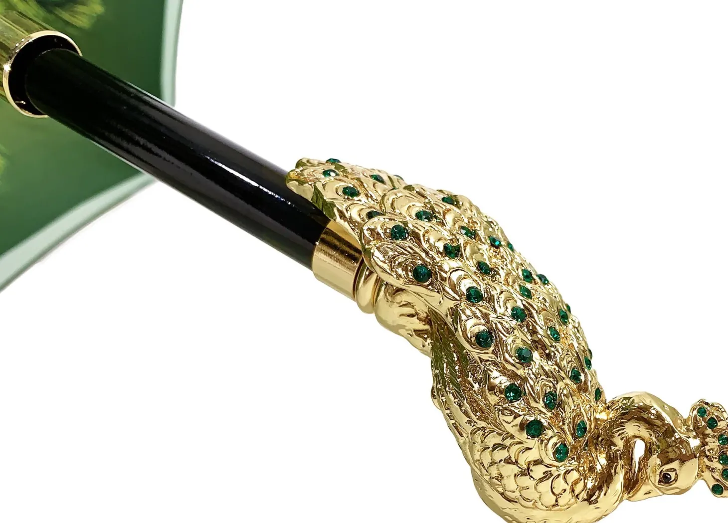 il Marchesato Green Peacock Umbrella