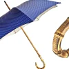 il Marchesato Handmade Whanghee Bamboo-Gentlemen's Umbrella with dots