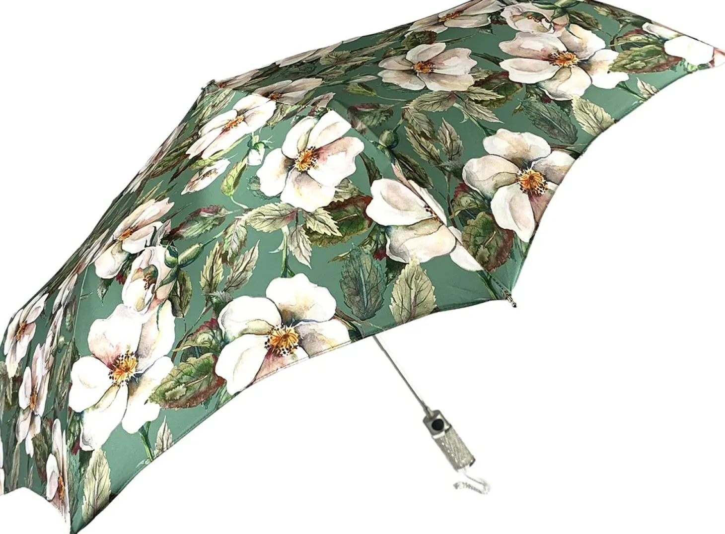 il Marchesato Ladies Folding Umbrella - Exclusive Floral Design