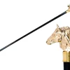 24K Horse Walking stick