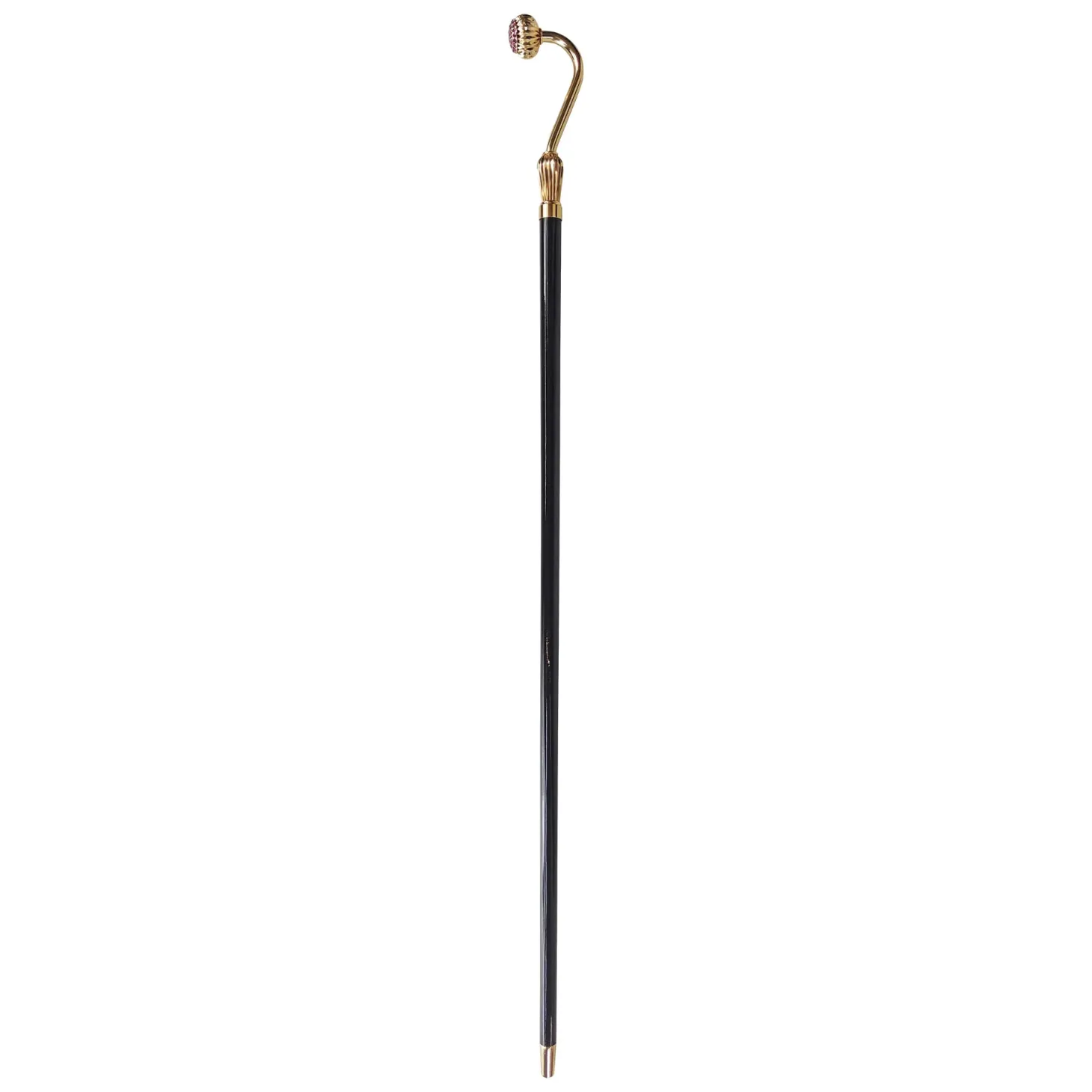 Ladies Walking stick with amethyst crystals