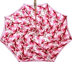 Lovely Shade Fuchsia/Pink Umbrella - Exclusive Flower Design