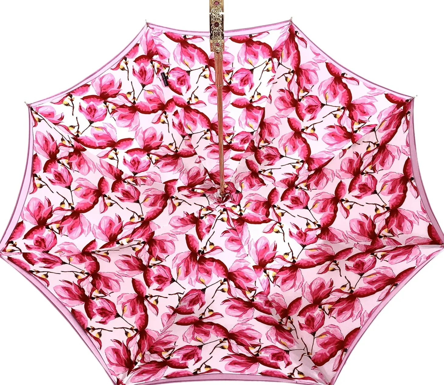 Lovely Shade Fuchsia/Pink Umbrella - Exclusive Flower Design
