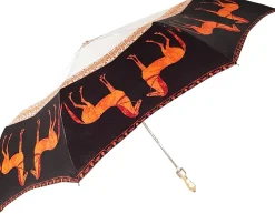 Lovely Woman's Folding Umbrella With New Horses Design