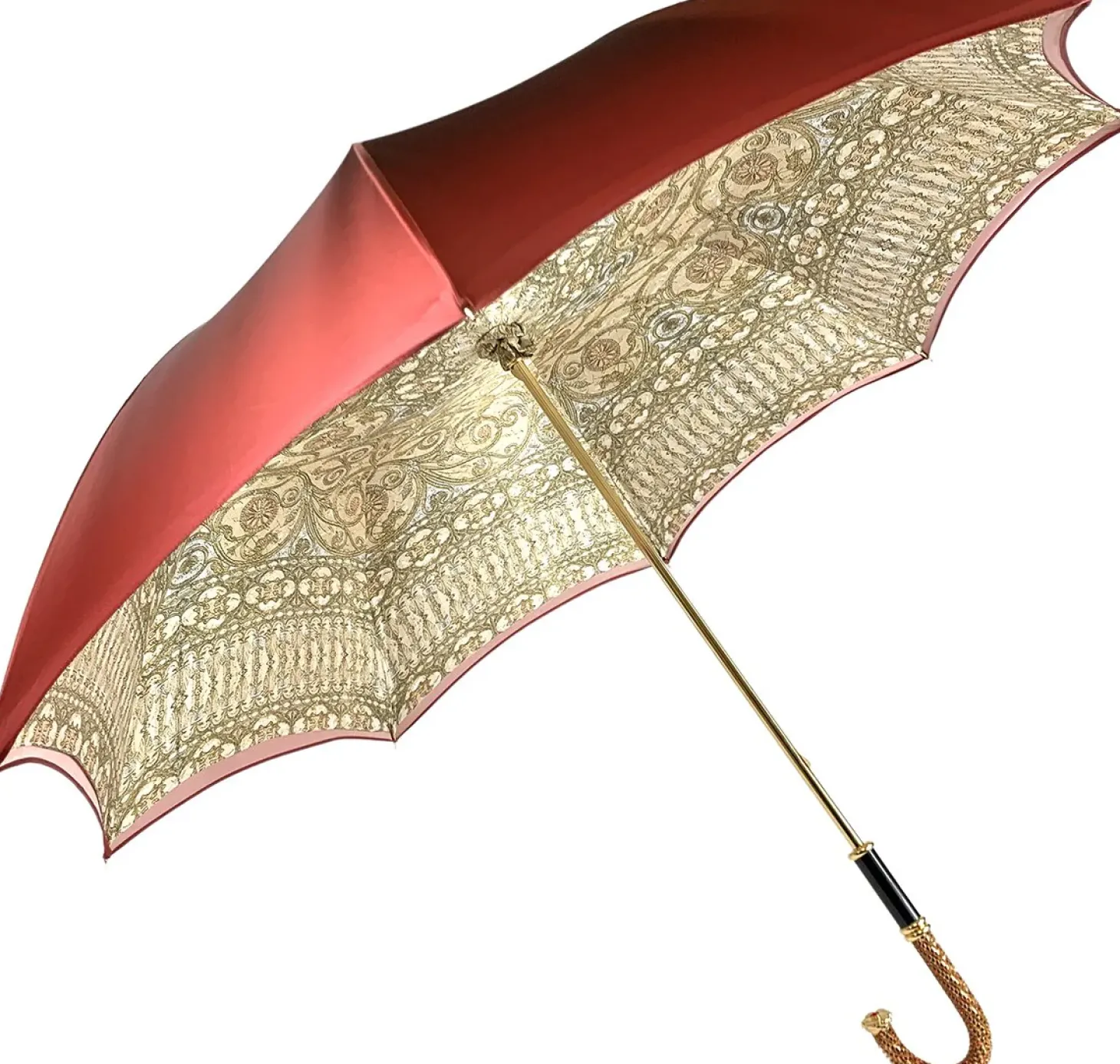 Luxurious Baroque Print Umbrella