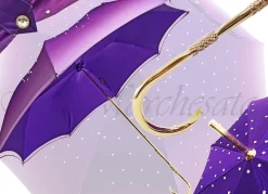 Luxurious Ladies Umbrella Adorned with Swarovski Elements Crystals Umbrellas