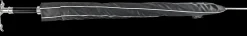 Luxury Gents Black Pinstripe Umbrella with Jaguar Handle