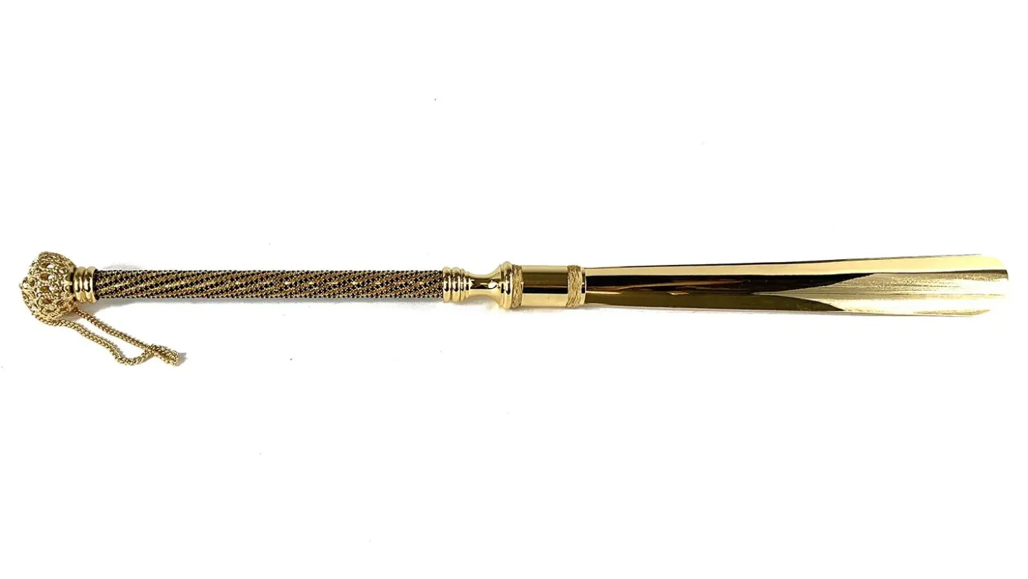 Luxury Shoehorn Encrusted with thousands of Jet crystals