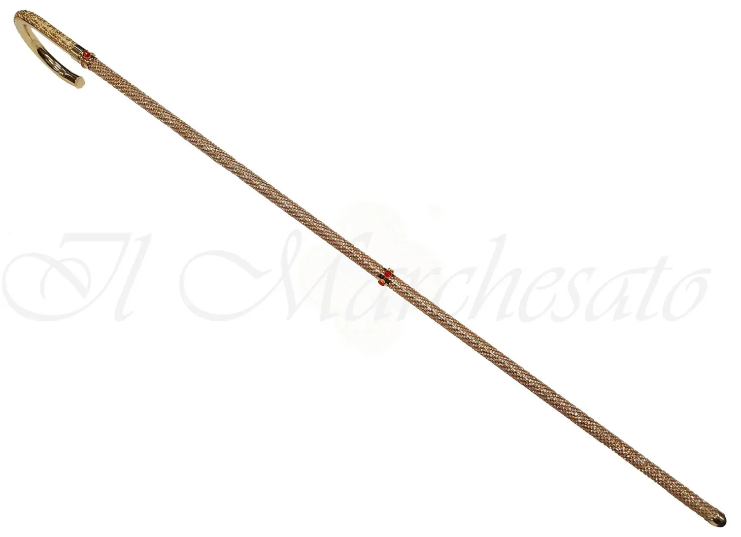 Luxury Walking Cane Encrusted with Swarovski Crystals