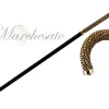 Luxury Walking stick Encrusted with hundreds Black Crystals