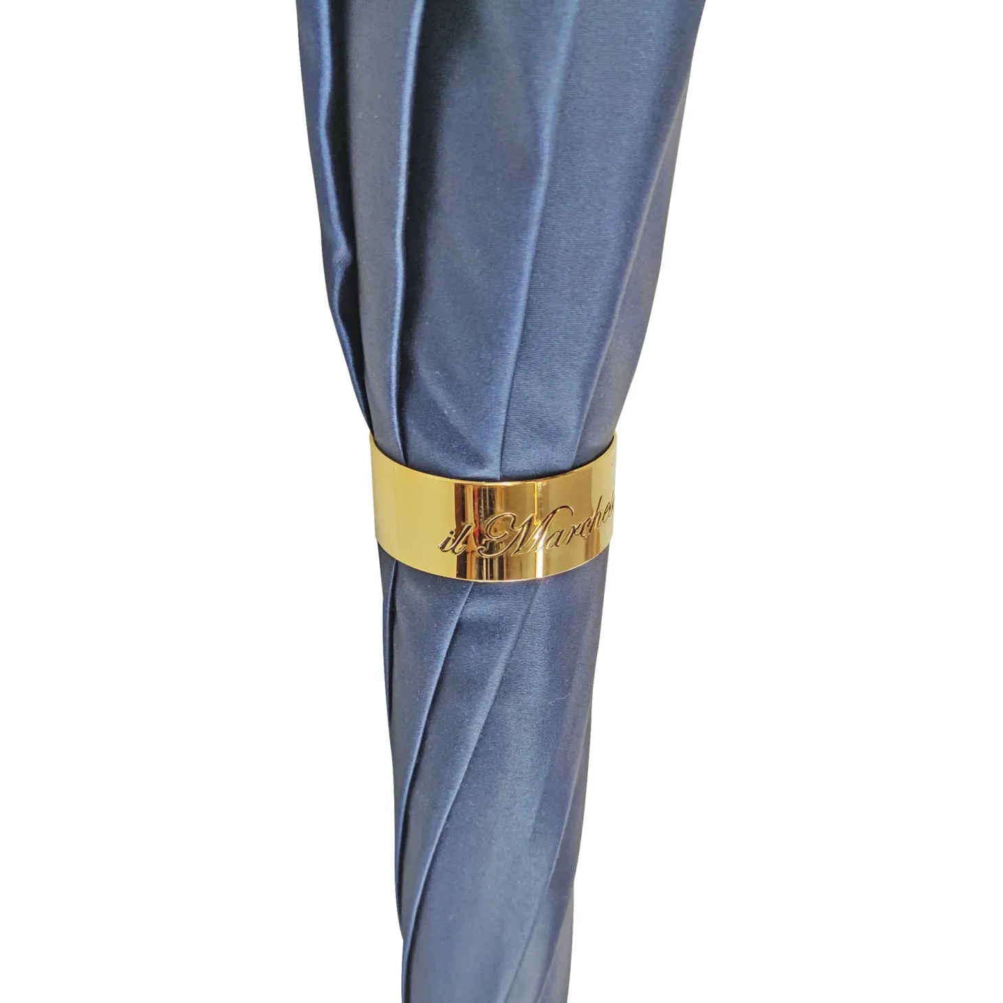 Majestic blue umbrella with turquoise crystals