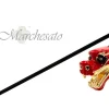 Majestic Hand-Enamelled handle on 24k Gold - Dragon