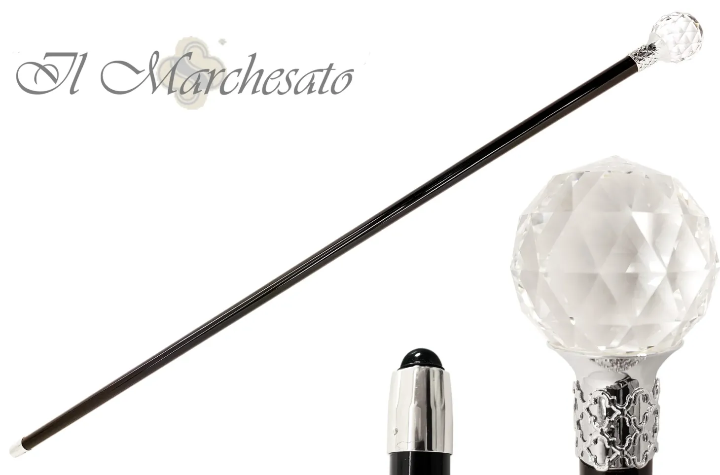 Majesty Elements Crystal Ball Formal knobstick Cane