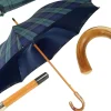 Marchesato Double Cloth Men's Umbrella - Cotton Fabric