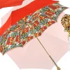 Marvellous Red umbrella with jewel handle