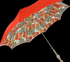 Marvellous Red umbrella with jewel handle