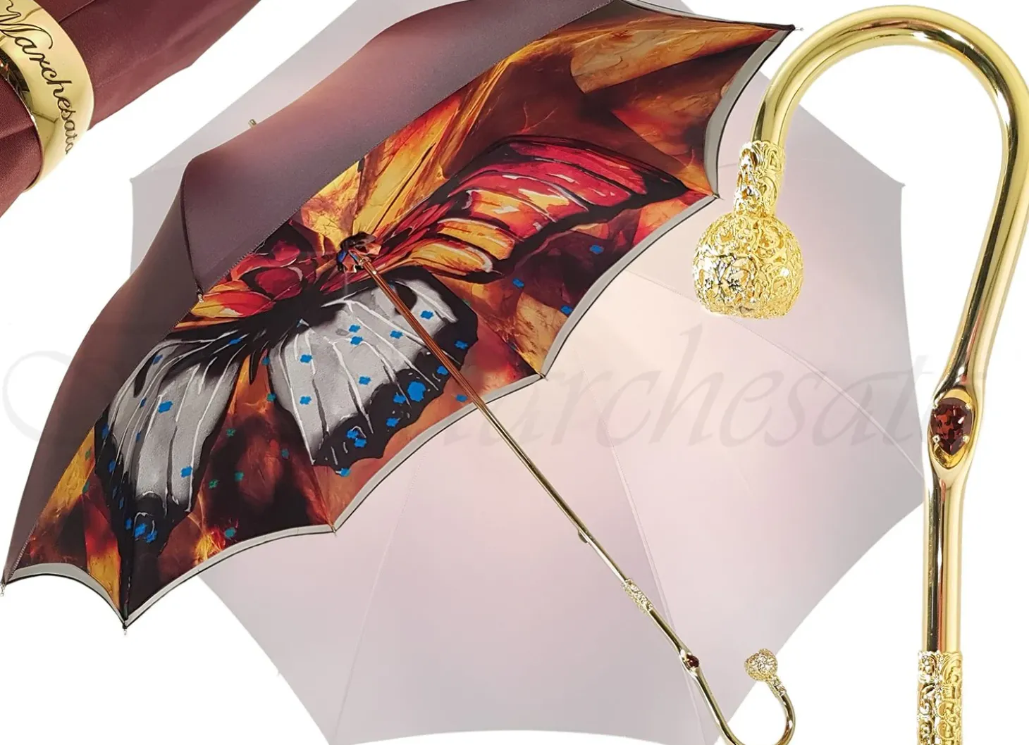 Marvelous Colorful Butterfly Umbrella
