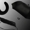 Men's Folding Umbrella Crafted in a Black Comfortable And Sturdy Satin