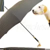 Men's Stripe Umbrella - Hound Head Handle