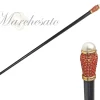 Milord Walking stick with Red crystals