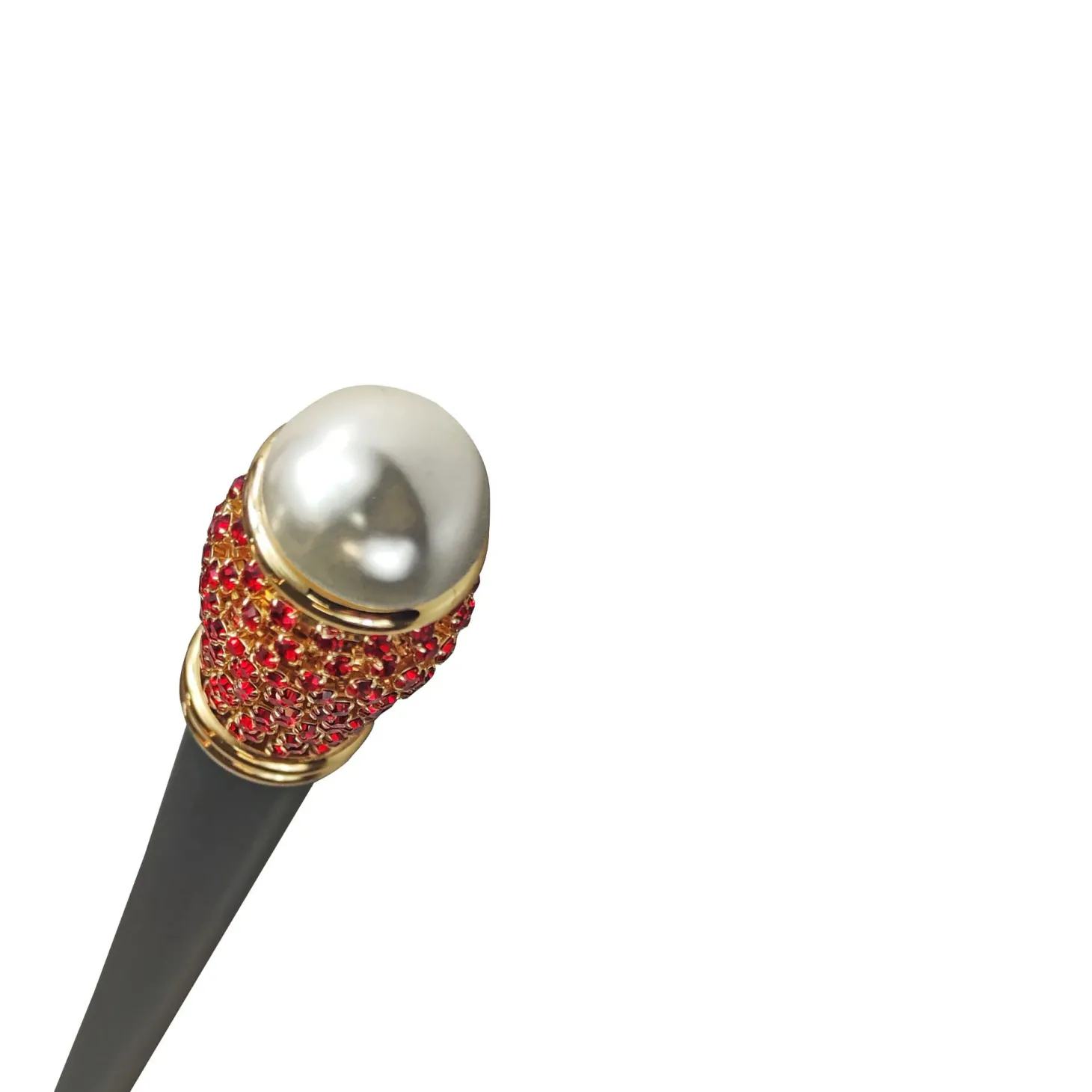 Milord Walking stick with Red crystals
